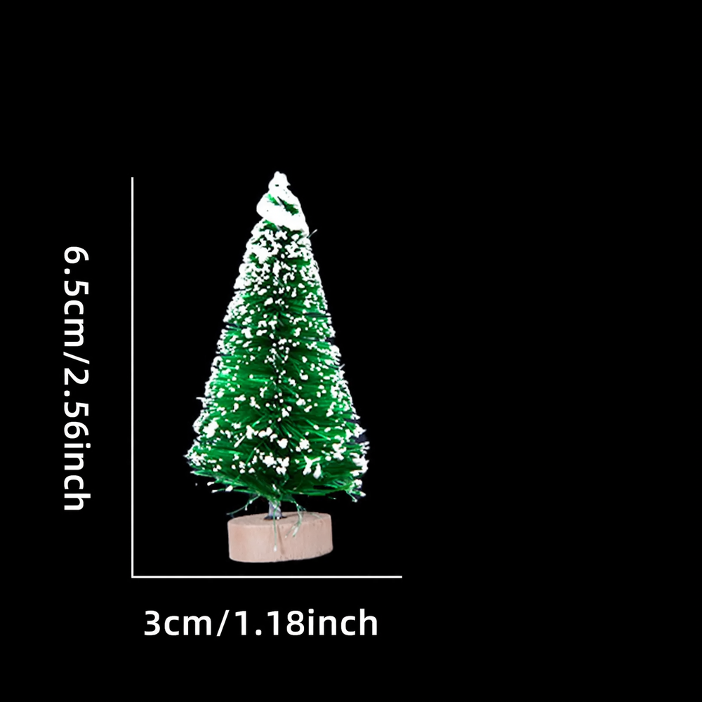 Miniature Christmas tree as table decoration