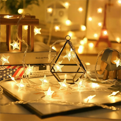 LED string lights for atmospheric decoration