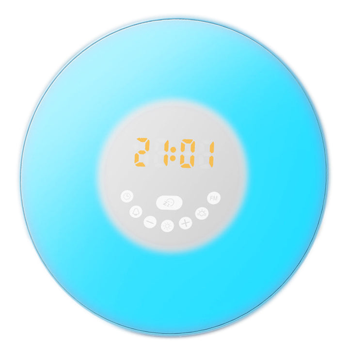 LED Sunrise Alarm Clock with FM Radio