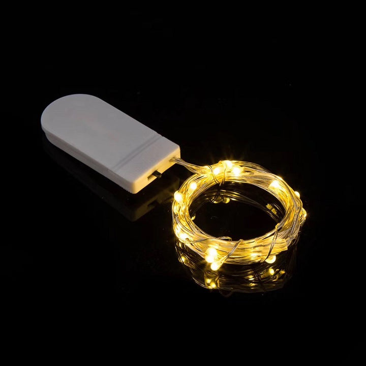 LED Copper Wire String Lights with Battery Box