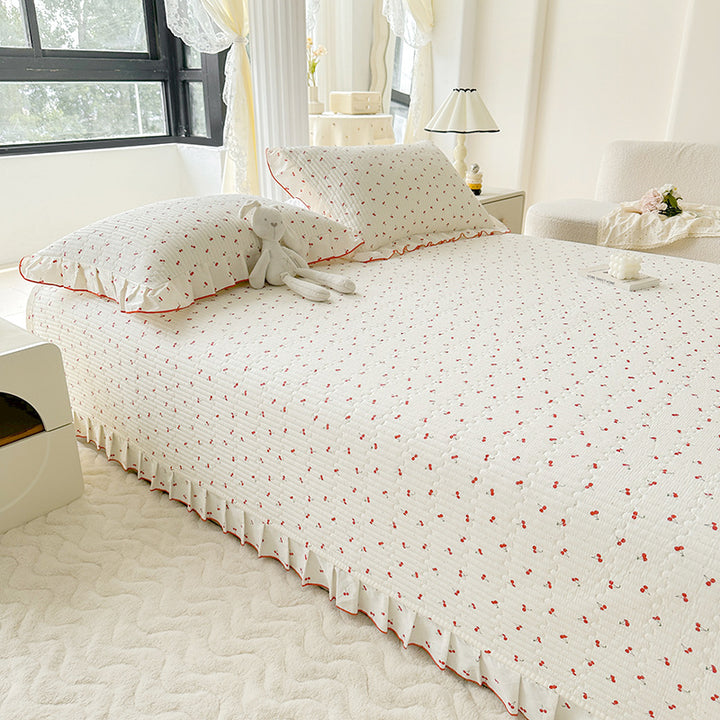 Cotton bedspread, 1.5 m, reinforced