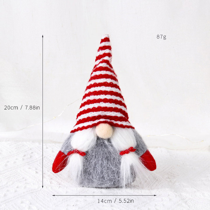 Christmas elf figure, decorative fabric doll