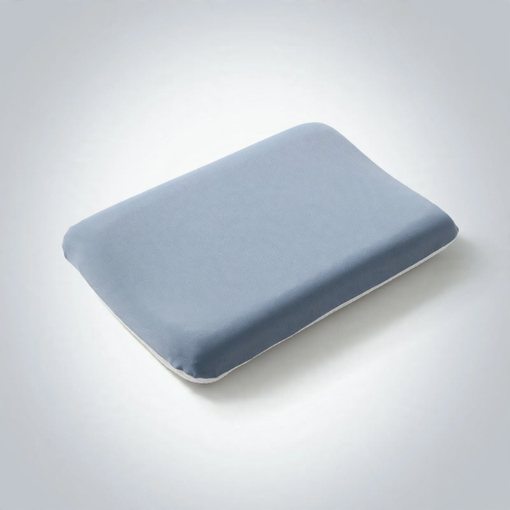 All-season neck pillow with gel and memory foam