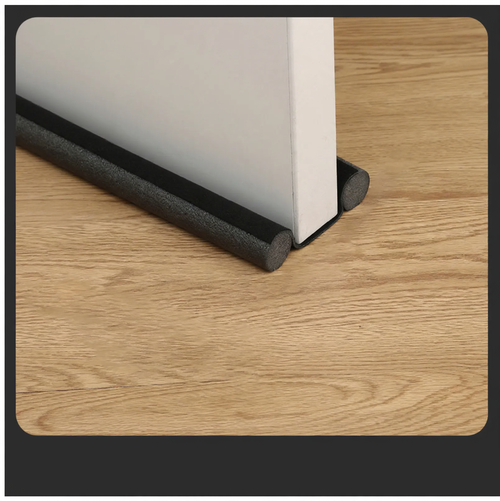 Door bottom seal made of foam, 93 cm