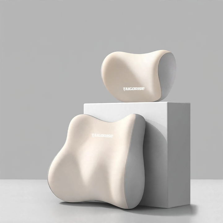 Car cushion and lumbar support made of memory foam