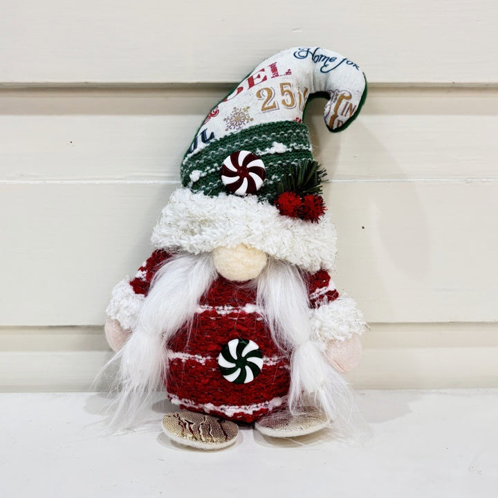Adjustable elf figure for Christmas decoration