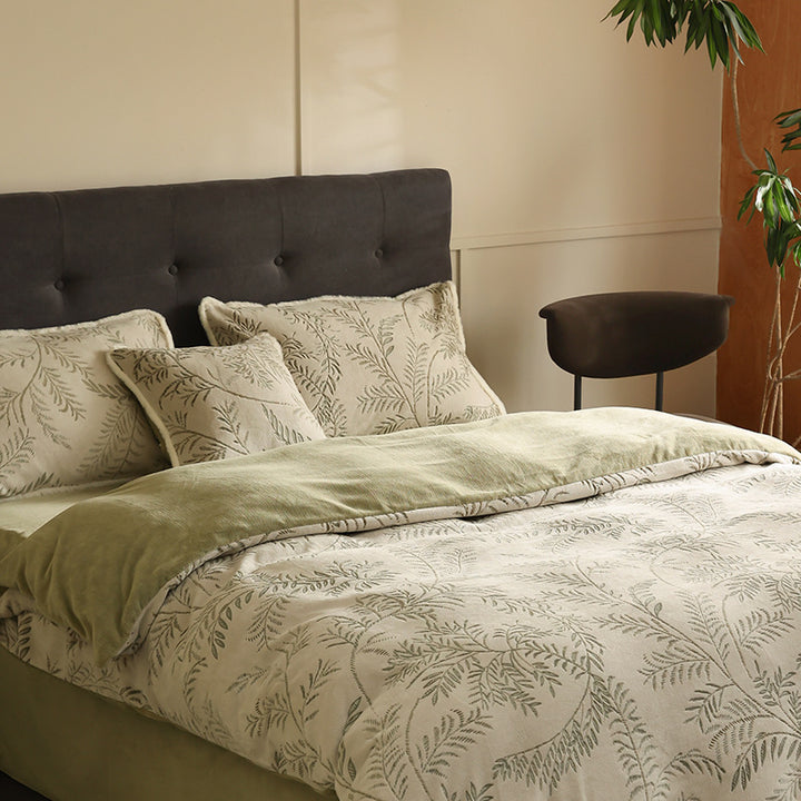 Milk fiber bedding set, 4-piece, winter