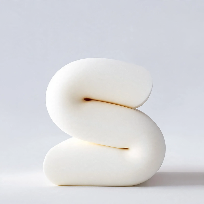 Children's pillow made of memory foam, ergonomic