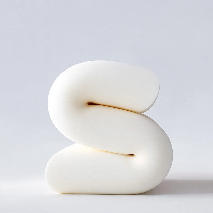 Children's pillow made of memory foam, ergonomic