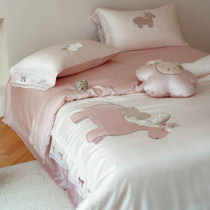 Bedding set, Tencel-Lyocell, cartoon design, summer