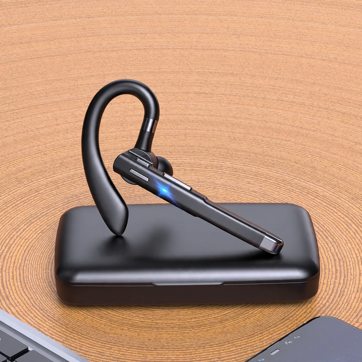 Ear headphones with voice control and NFC