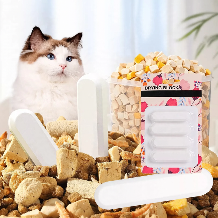 Diatomaceous Earth Desiccant for Animal Feed Containers
