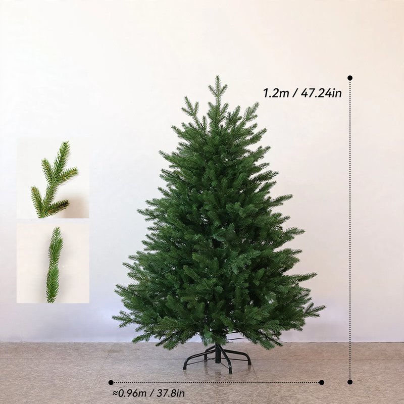 Artificial Christmas tree made of PE, automatically unfolding