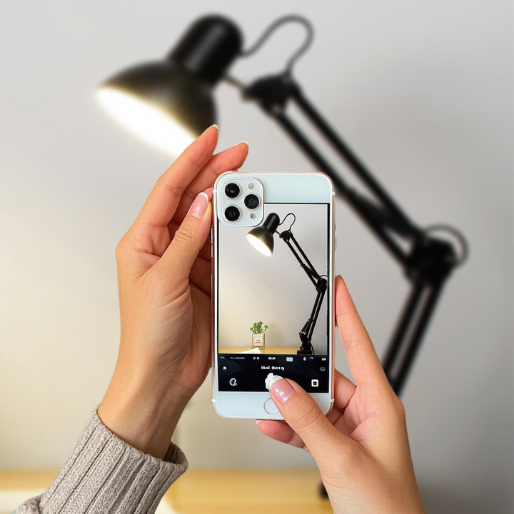Foldable LED Desk Lamp with Swing Arm