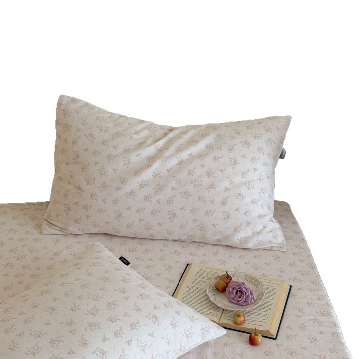 Cotton gauze pillowcase, double-layered, 48×74 cm