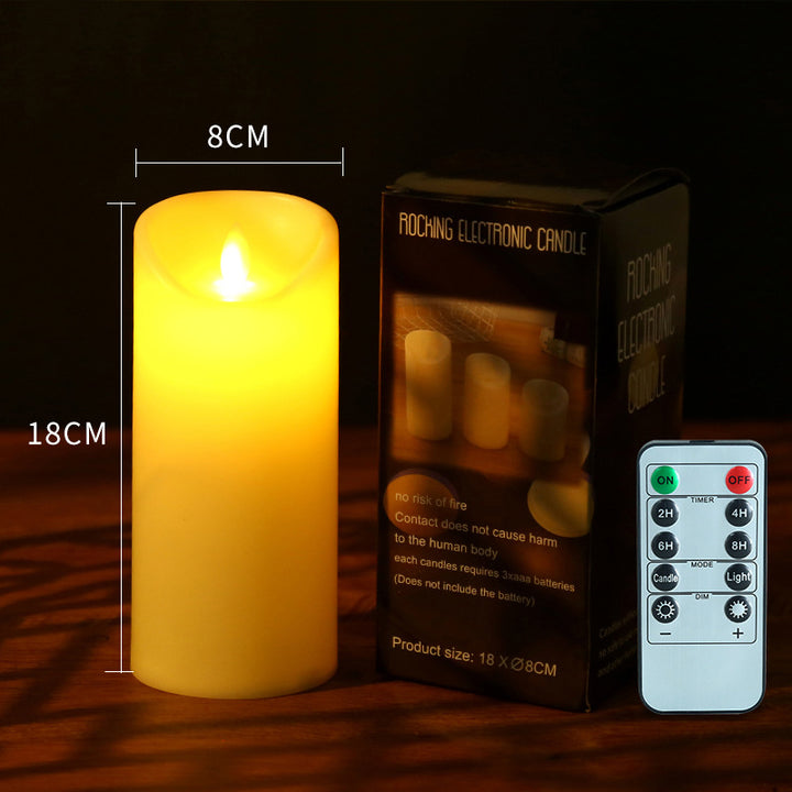 LED Real Wax Look Candles with Flicker Effect