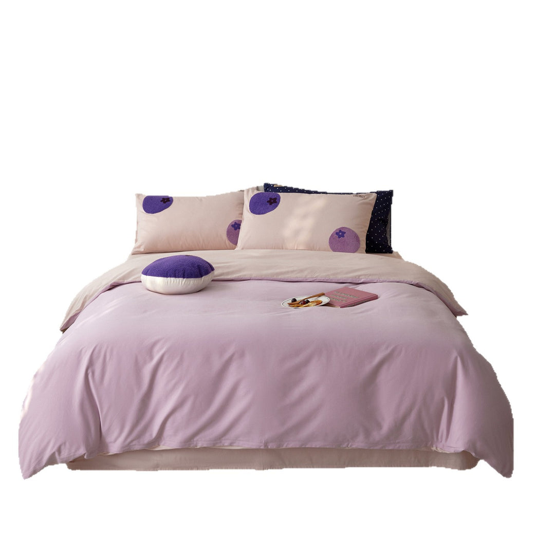 Cotton bedding set, 4-piece, autumn/winter, 100S