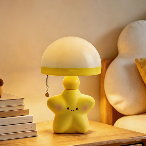 Cartoon-Star Jellyfish Light with Pull Cord