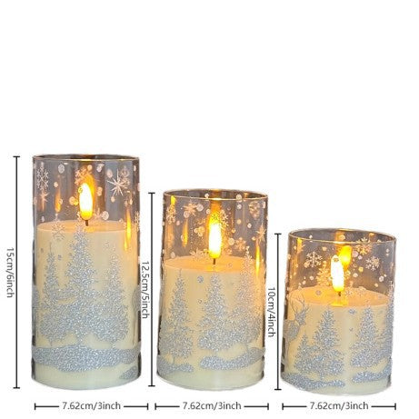 LED Real Wax Look Candles with Remote Control and Timer