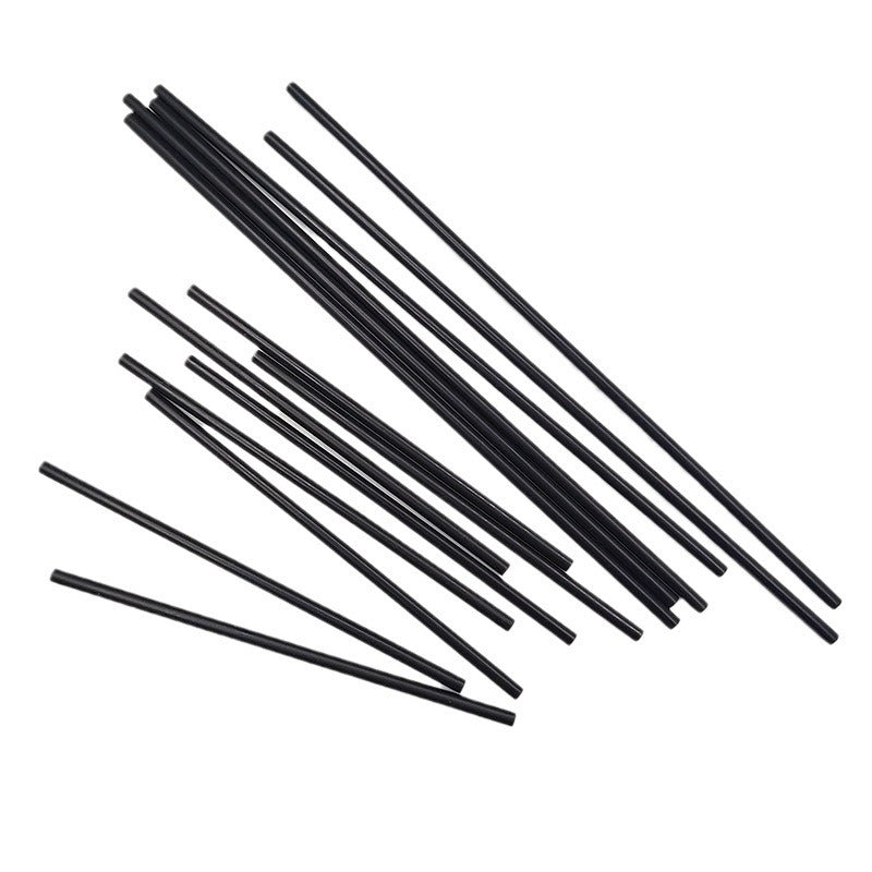 Plastic drinking straws, individually packed