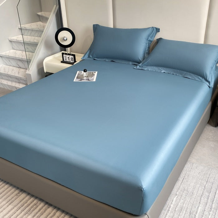 Fitted sheet made of cotton blend