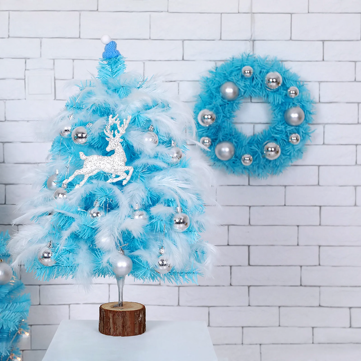 Mini Christmas tree with decoration, 45 cm or 60 cm