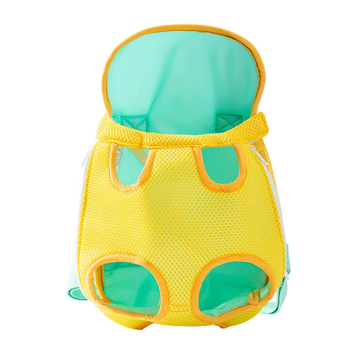 Portable pet bag, chest pouch