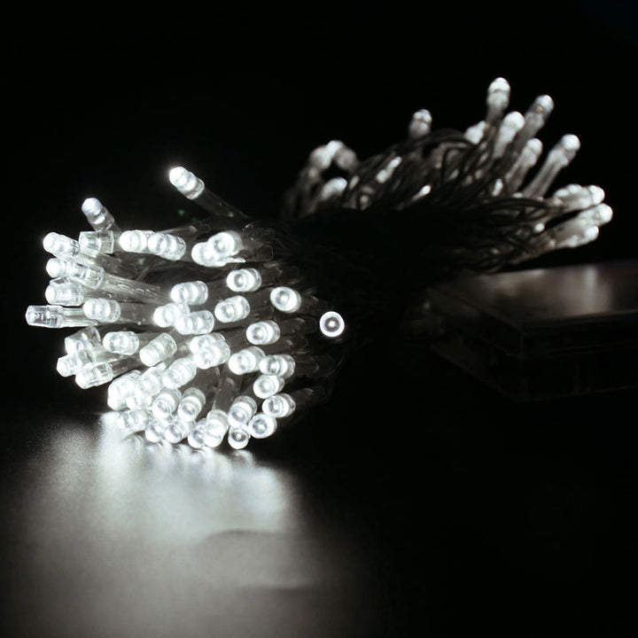 LED string lights, battery-operated or USB, 5 meters