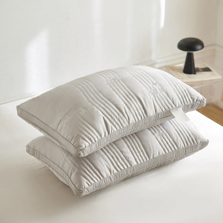 Flat pillow, 48×74 cm, natural silk