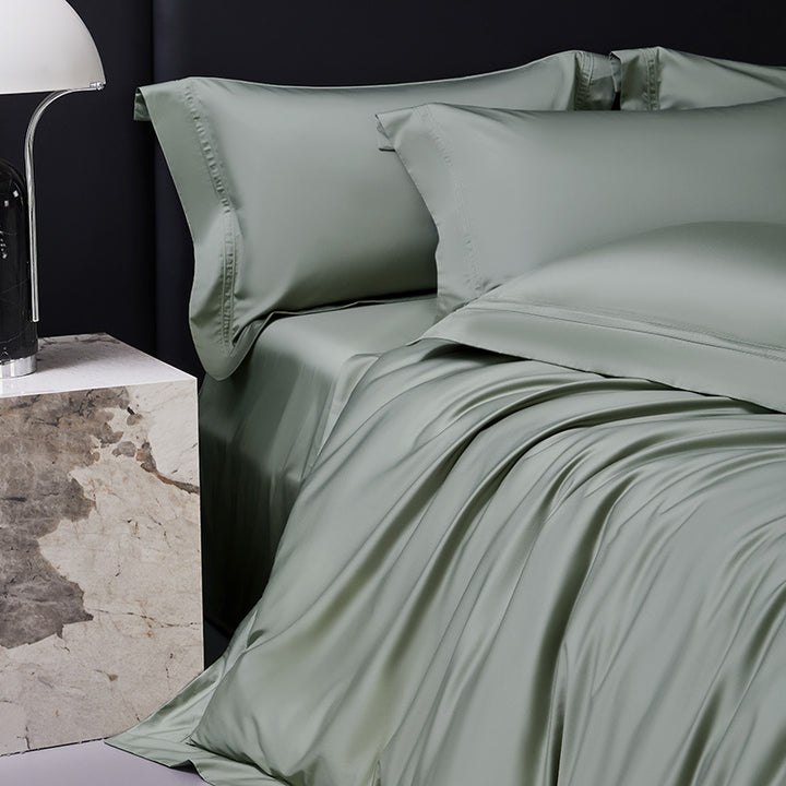 Luxurious long-staple cotton bedding set, 4-piece