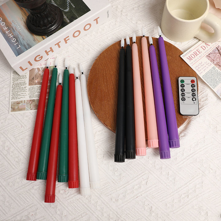 LED taper candles with remote control