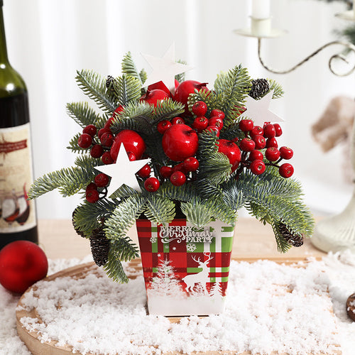 Small Table Christmas Tree Decoration, 25 cm