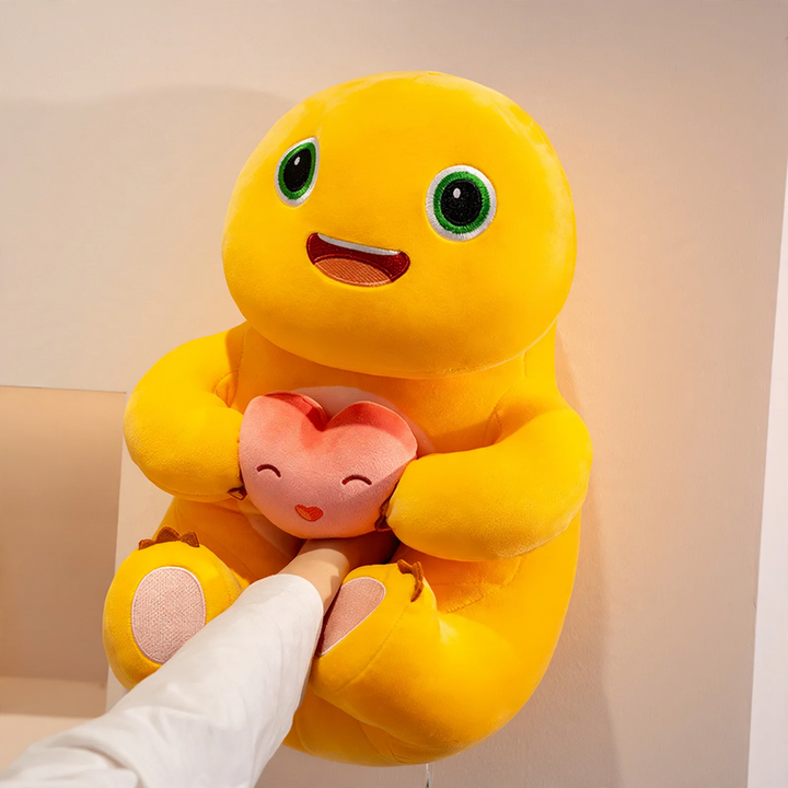 Plush dragon figure with accessories