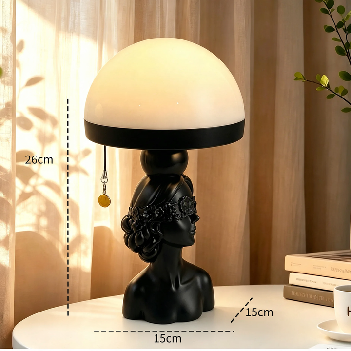 Table lamp jellyfish, French, vintage style