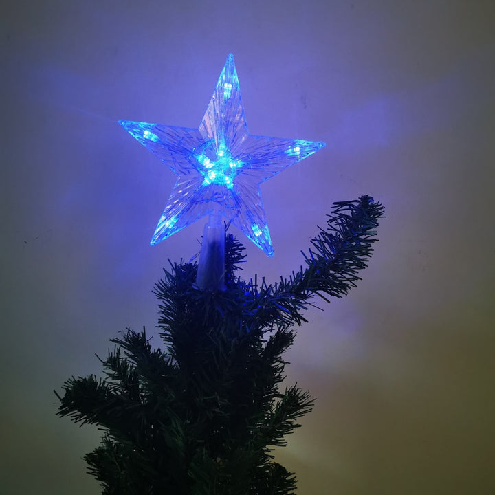 LED Star Tree Topper with Manual Control