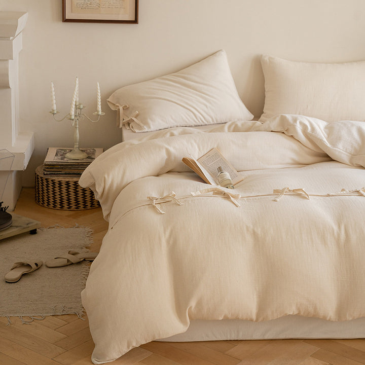 Japanese cotton bedding set, 4-piece