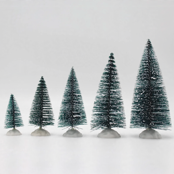 Mini Christmas tree with snow effect