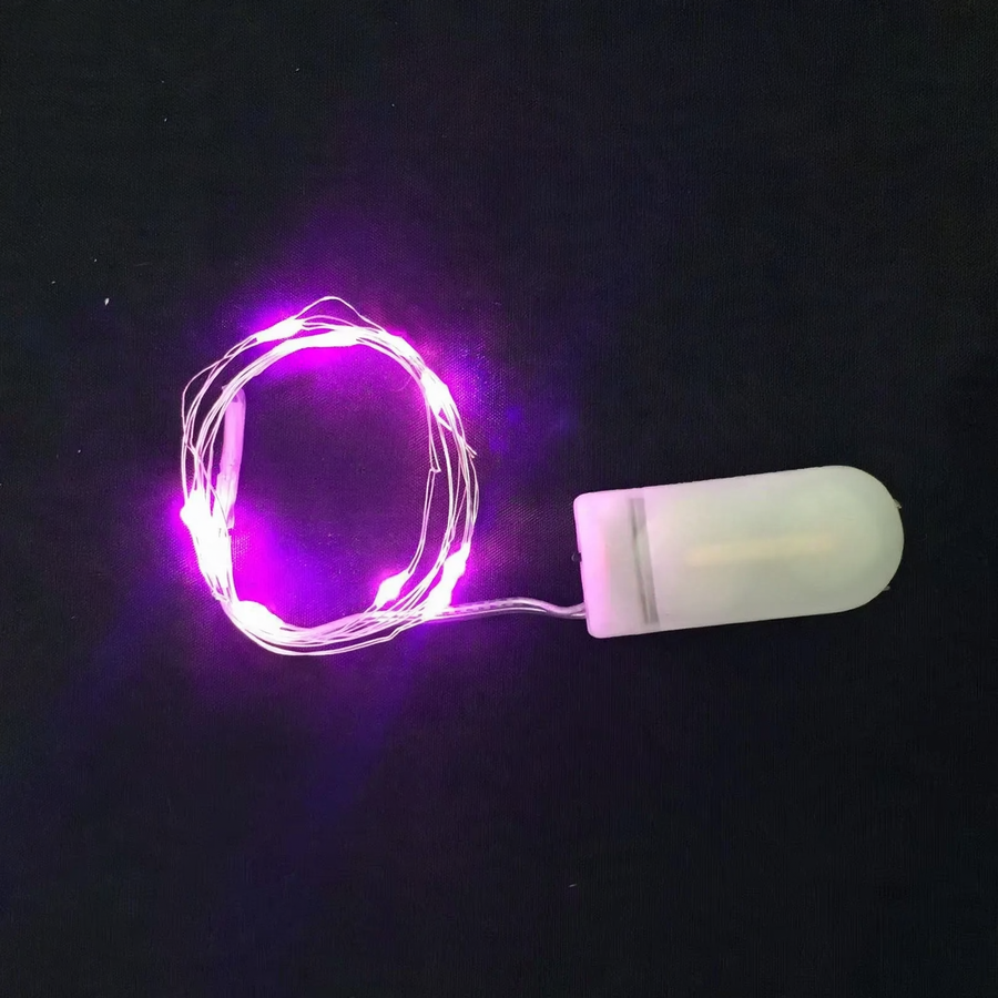 LED Copper Wire String Lights with Battery Box