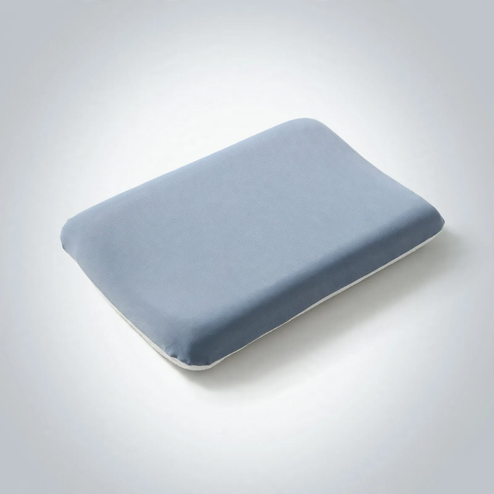 All-season neck pillow with gel and memory foam