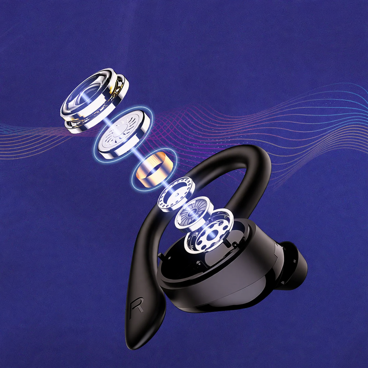 Wireless Bluetooth Earphones with Active Noise Cancellation