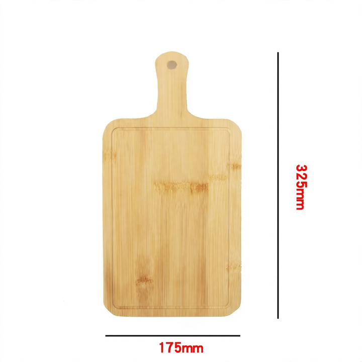 Wood serving tray, round, various sizes