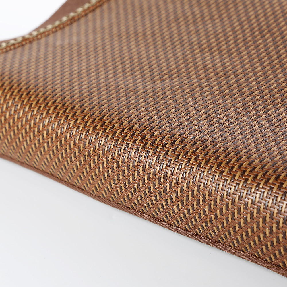 Memory Foam pillow with removable rattan cover