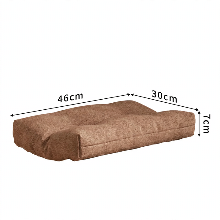 Foldable wooden stool with storage