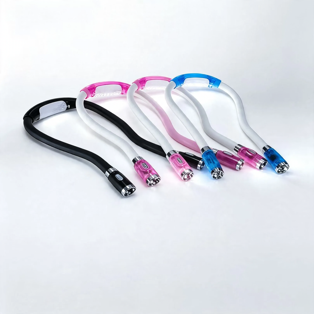 Portable LED Neck Light with Flexible Hose