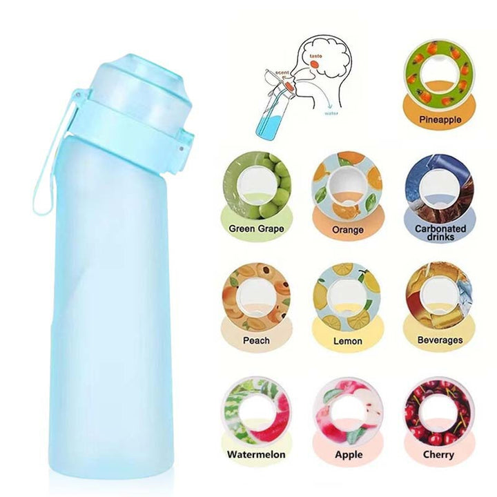 Tritan sports bottle with flavor rings, 650 ml