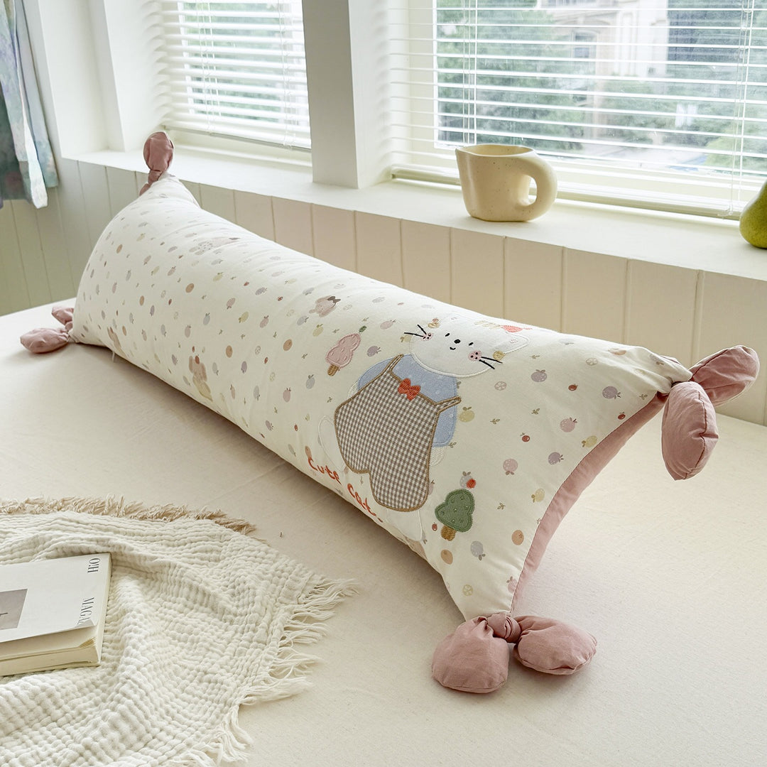 Long cushion cotton, 30×100 cm, removable