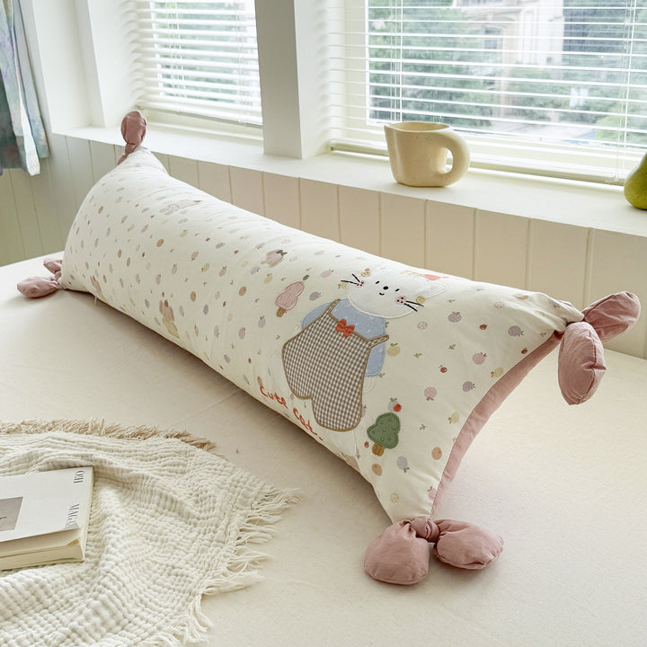 Long cushion cotton, 30×100 cm, removable