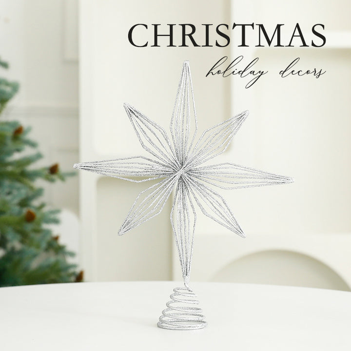 Christmas tree topper made of iron