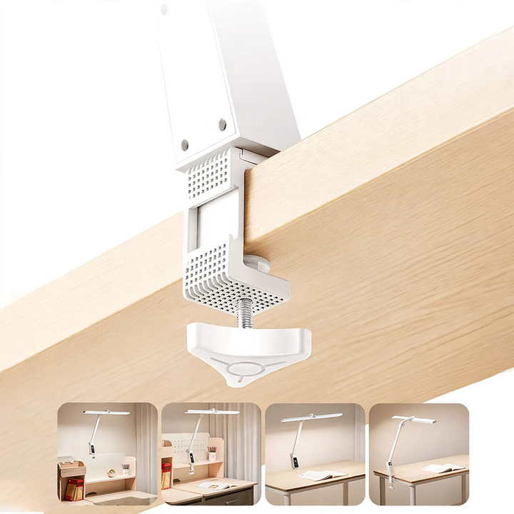 LED clamp lamp, full color, eye-friendly