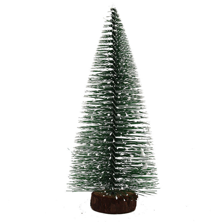 Mini Christmas tree with pine needle look